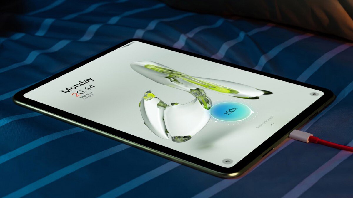 Планшет поддерживает быструю зарядку