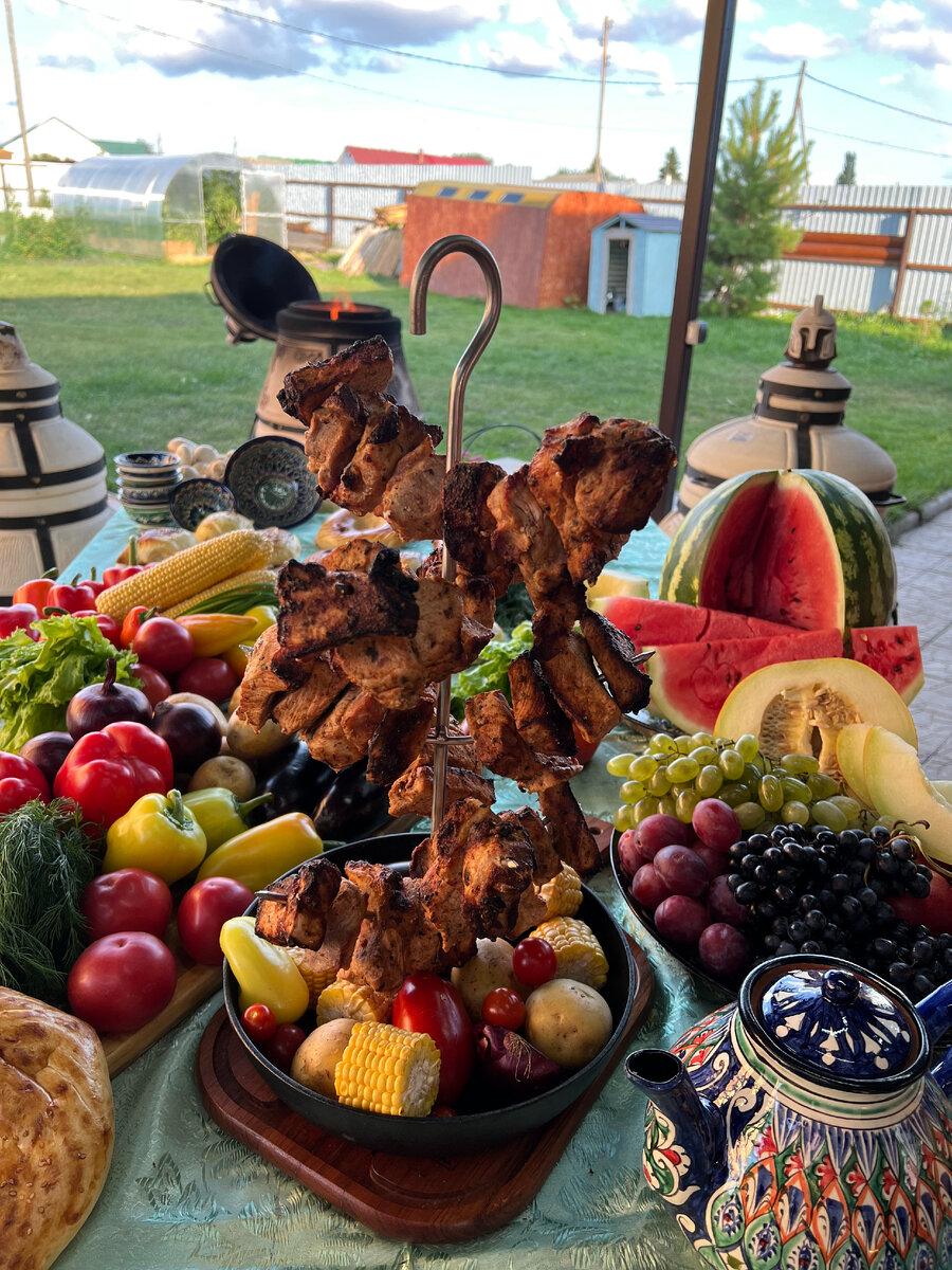 Ёлочка с чугунной сковородой