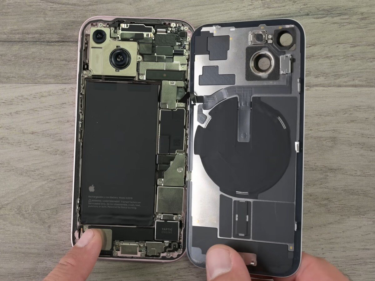    Apple iPhone 15 изучили под микроскопом с 7000-кратным приближением [ВИДЕО]