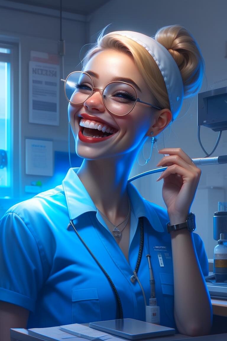 Приятный стоматолог. Кандинский 2.2