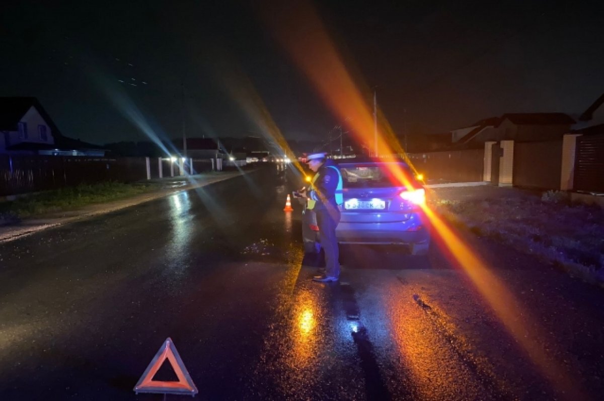    На Урале автомобиль насмерть сбил человека