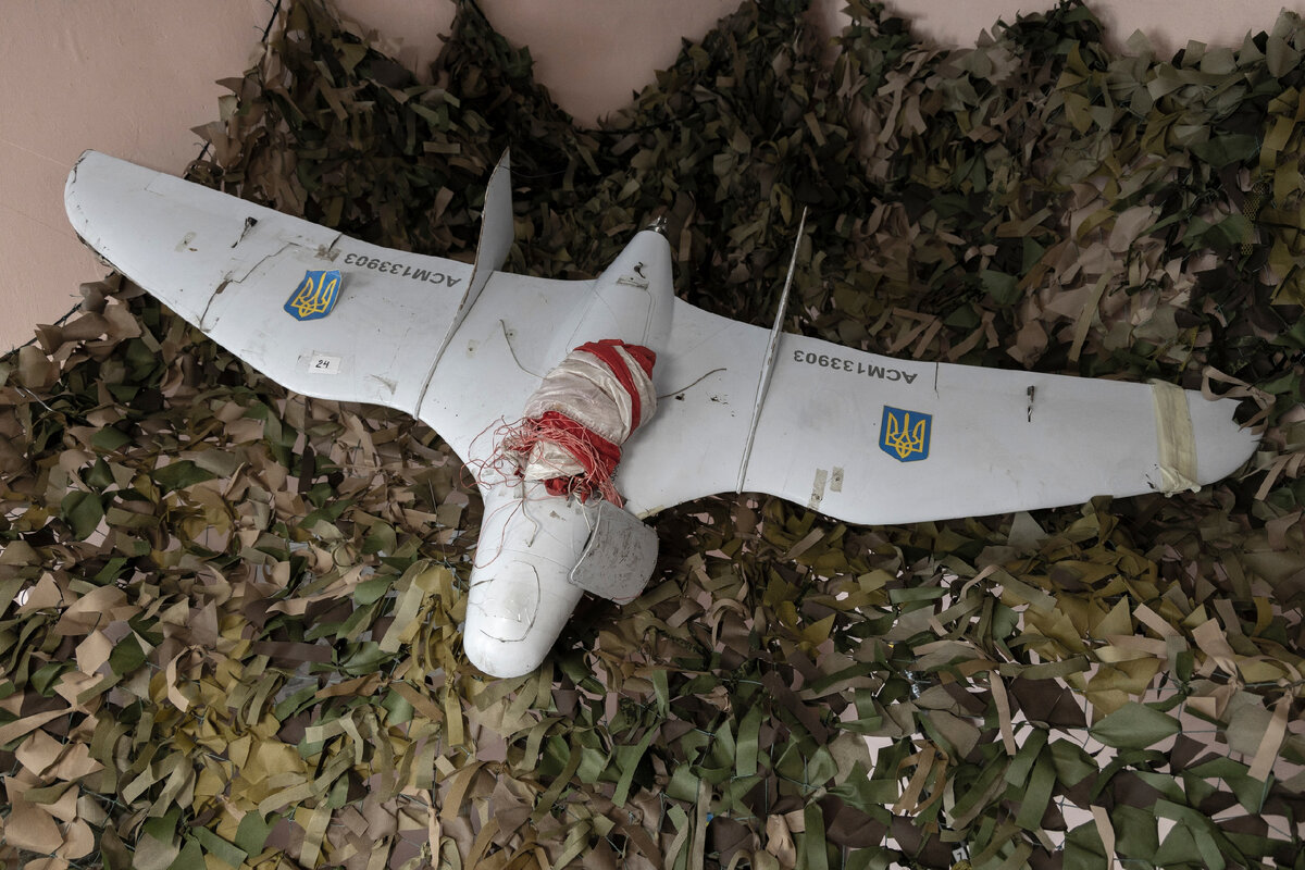 Трофейный БпЛА ВСУ