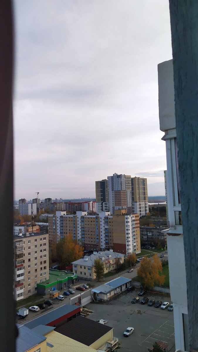 Вид из окна