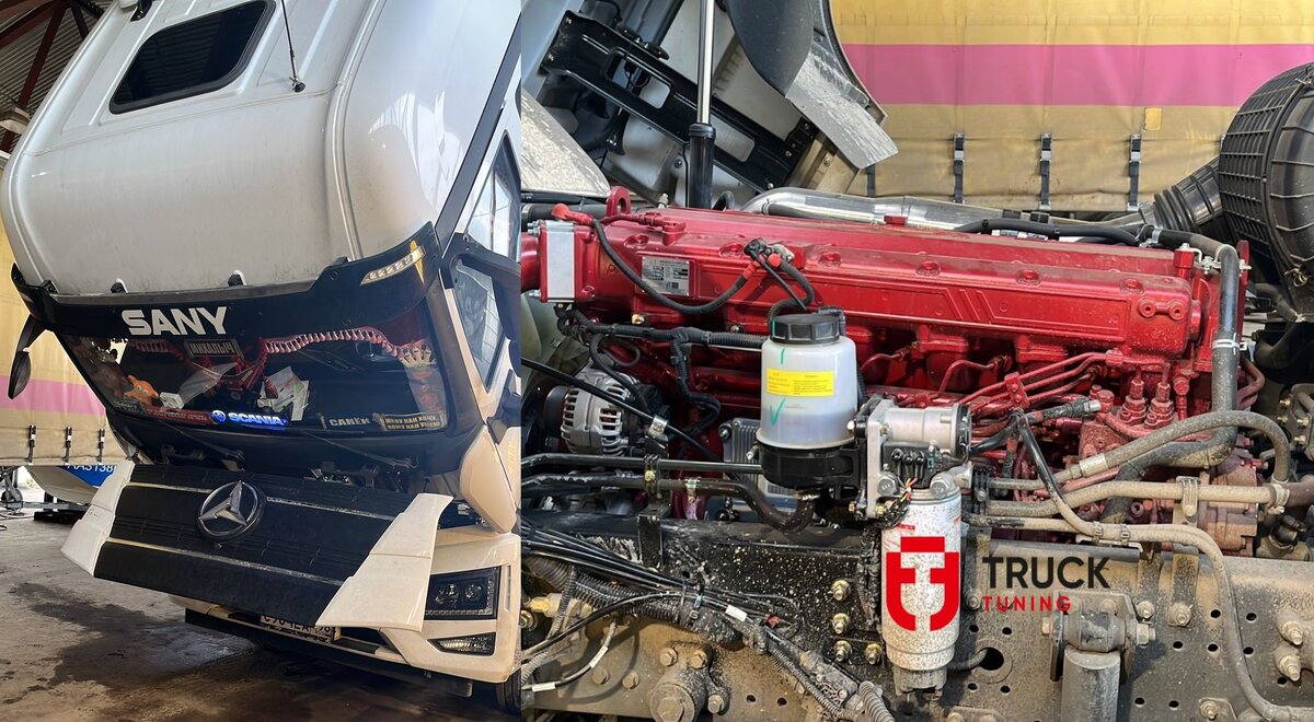 SANY с двигателем DEUTZ и блоком EDC17cv44