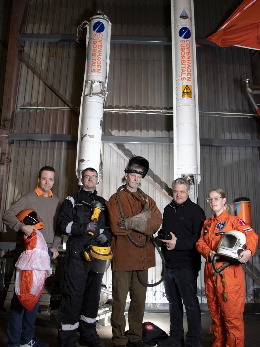 Энтузиасты-изобретатели Сopenhagen Suborbitals.