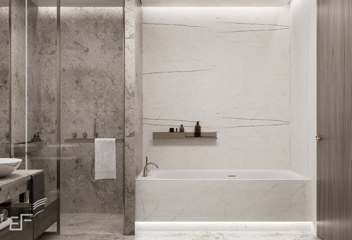 Дизайн интерьера ванной комнаты для подростка