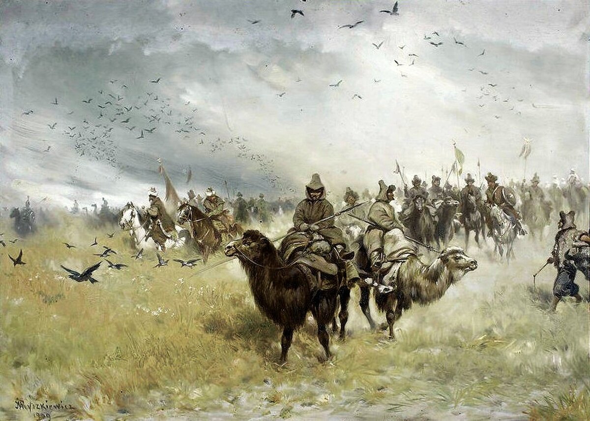 Набеги. Цецорская битва 1620. Юзеф Рышкевич картина татары. Ногайская Орда армия. Кочевья ногайцев