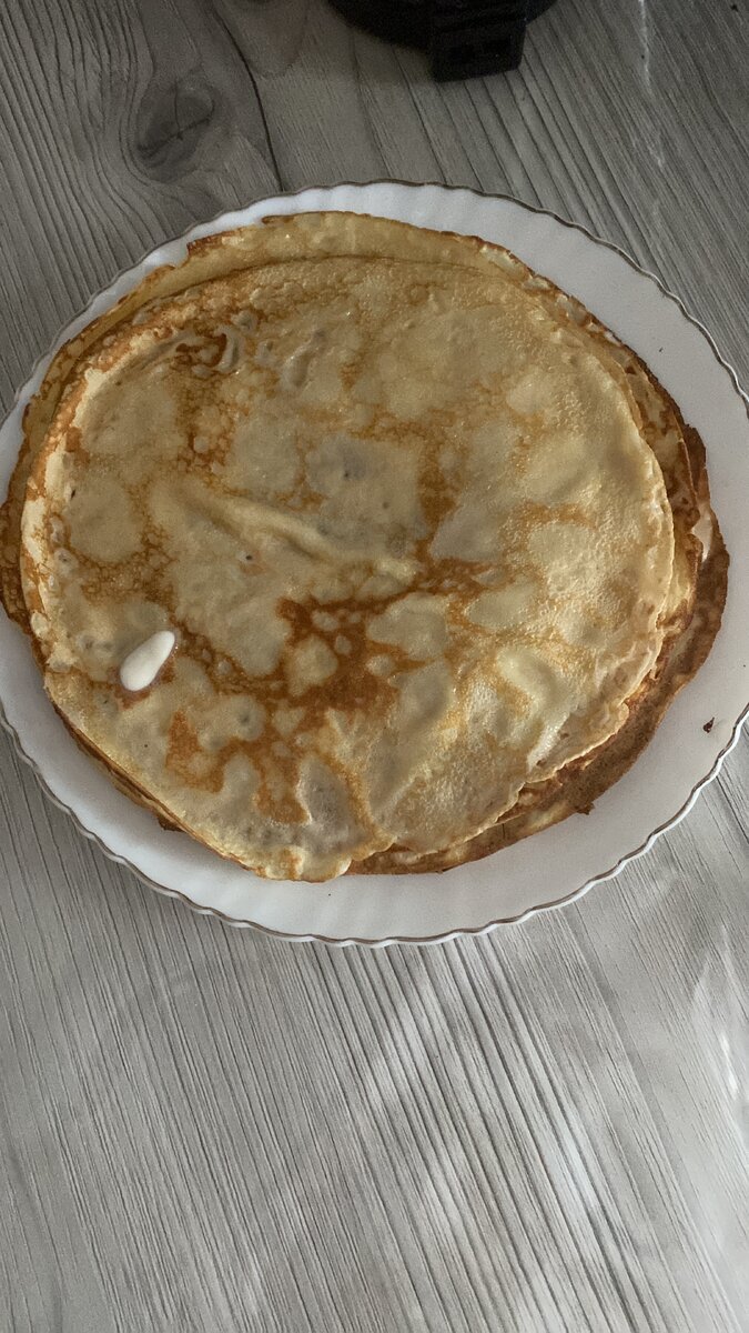 Фото готовых блинов из личного архива