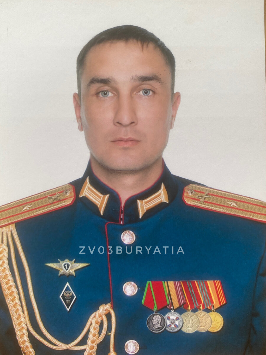 гвардии майор Виктор Серебров