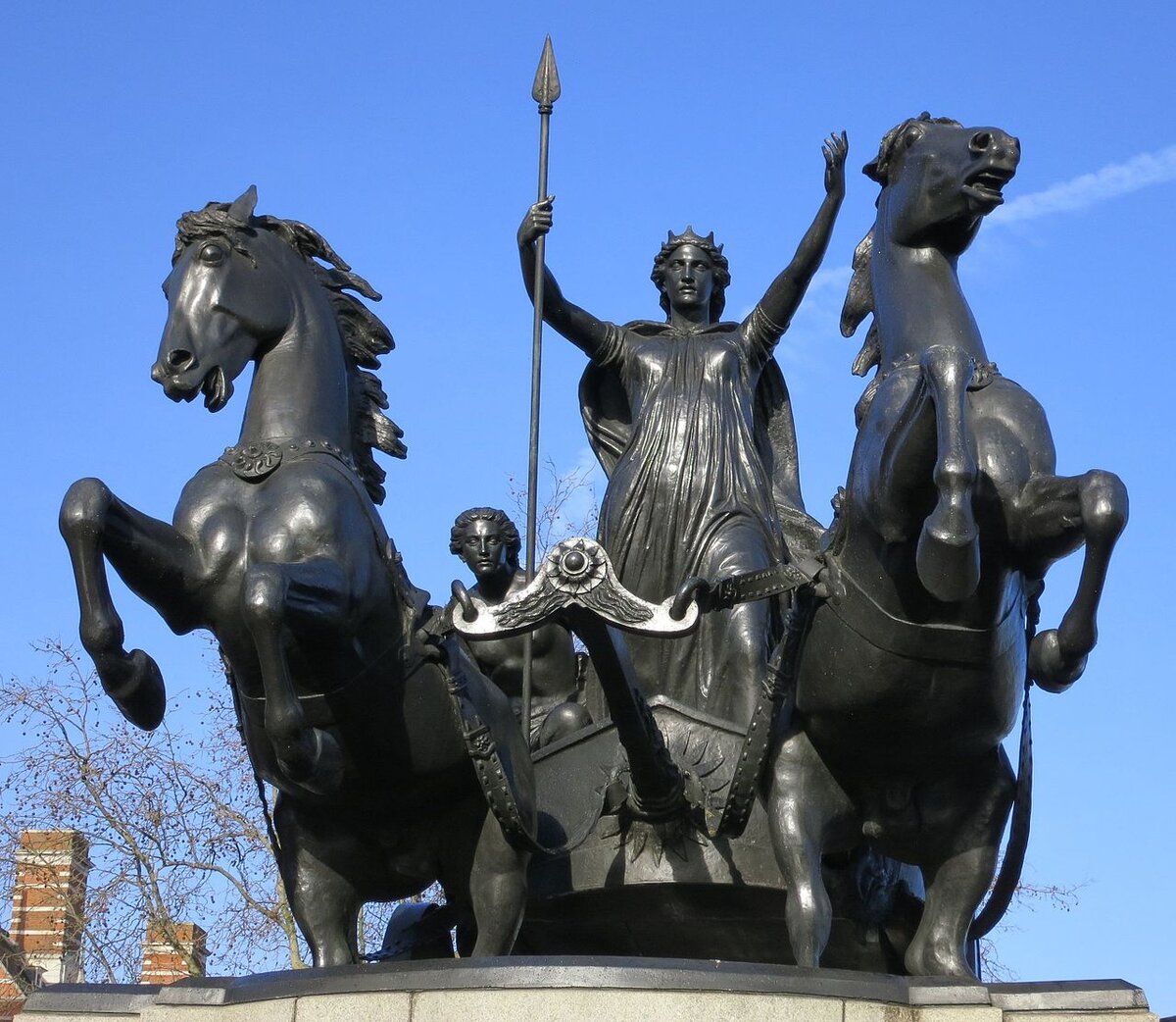 памятник боудикке в лондоне