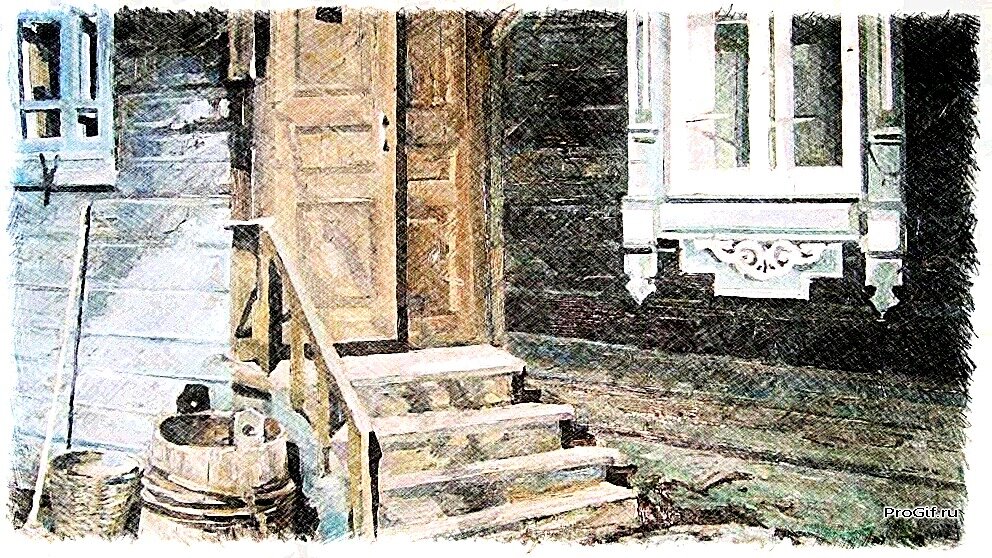 Порог дома, на Руси, имел сакральное значение