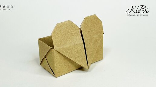 Как сделать коробочку из бумаги в технике оригами