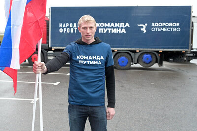    Автопробег к д.р. Президента ©Заур Карамызов Пресс-служба «Народного фронта»