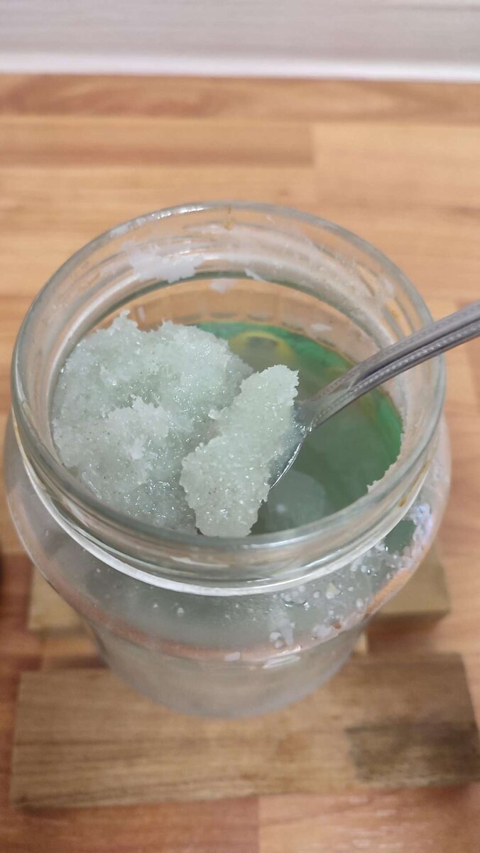 Вот такое вот засахарившееся варенье