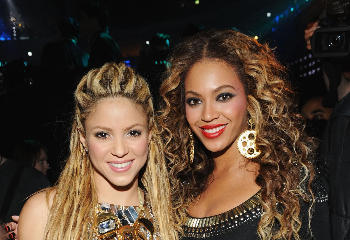 Beyoncé и Shakira 