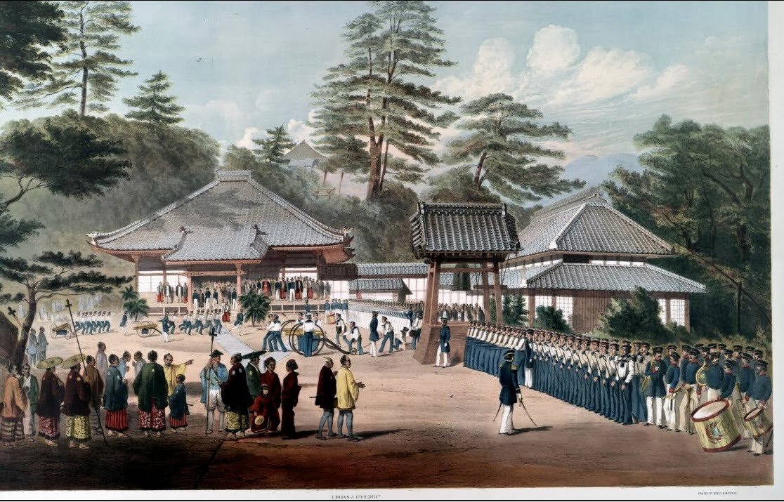 Американцы в Японии, 1853 - 54 гг.