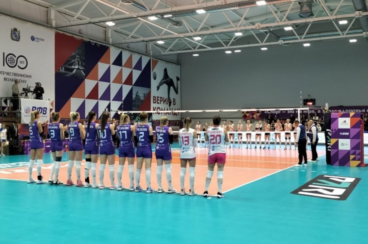    Курские волейболистки проиграли вице-чемпионкам России
