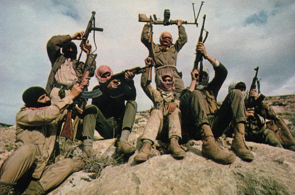 Палестинские комбатанты. 1969.