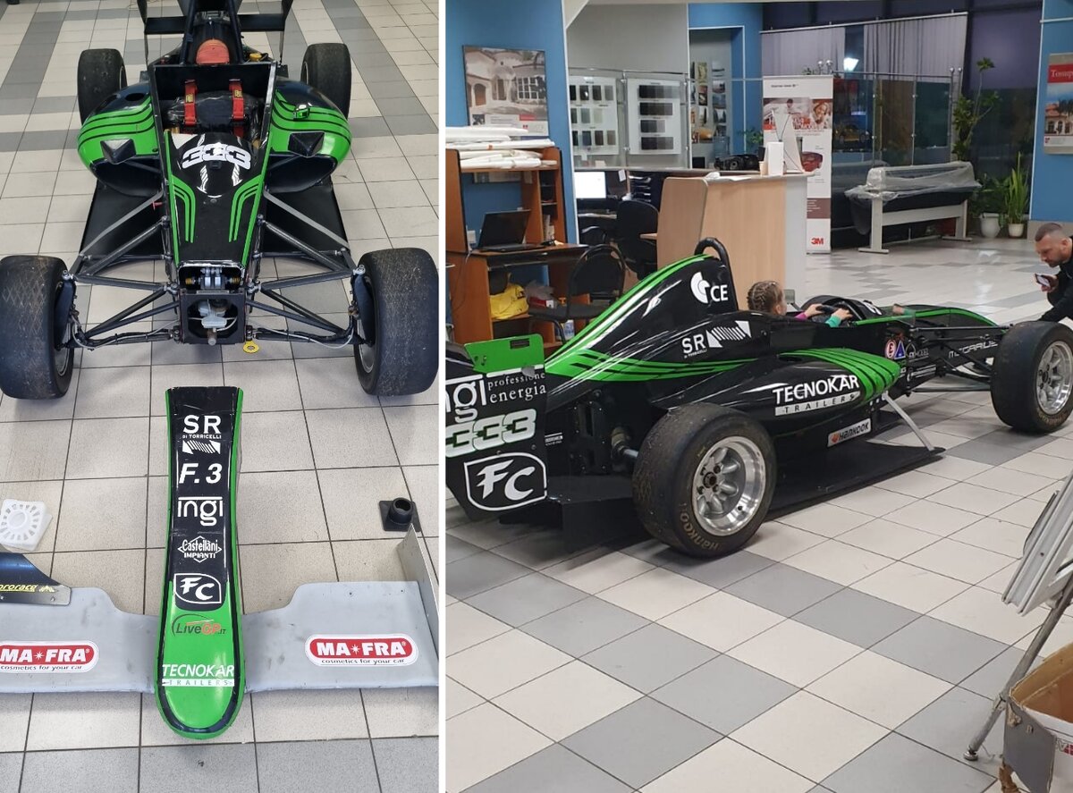 Болид до оклейки