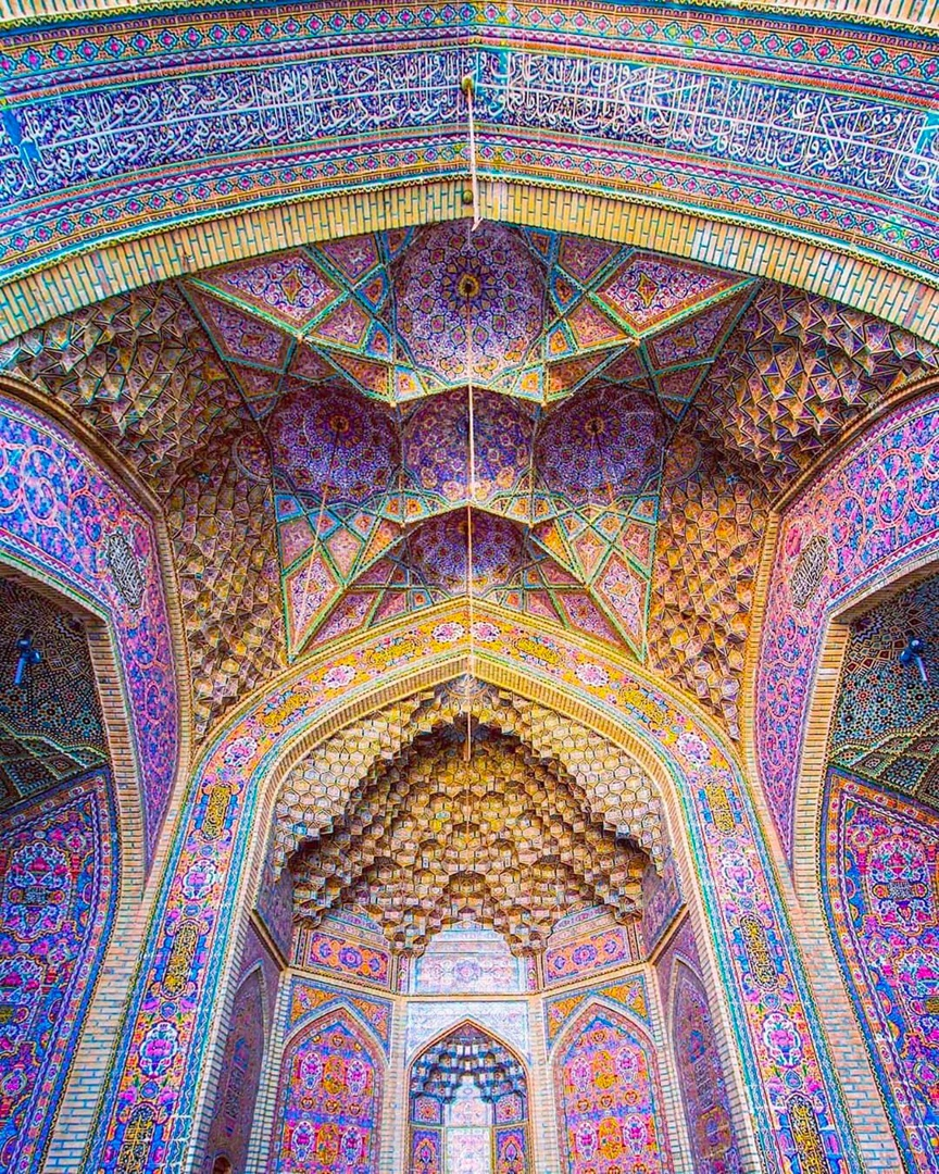 мечеть Насир оль Мольк в Ширазе