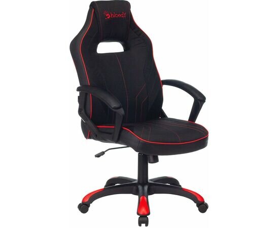 БрендA4tech Тип компьютерного креслаОфисное, Игровое Материал обивкиЭко-кожа премиальная Материал крестовиныПолиамид ПодлокотникиФиксированные Тип спинкиОтдельная от сиденья Ширина сиденья505 мм Глубина сиденья470 мм Диаметр крестовины700 мм