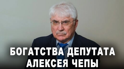 Богатства депутата Алексея Чепы