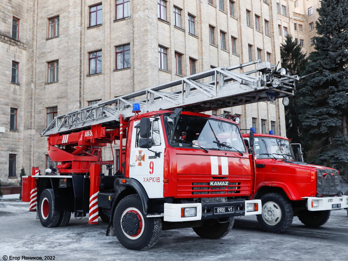 Пожарные автолестницы