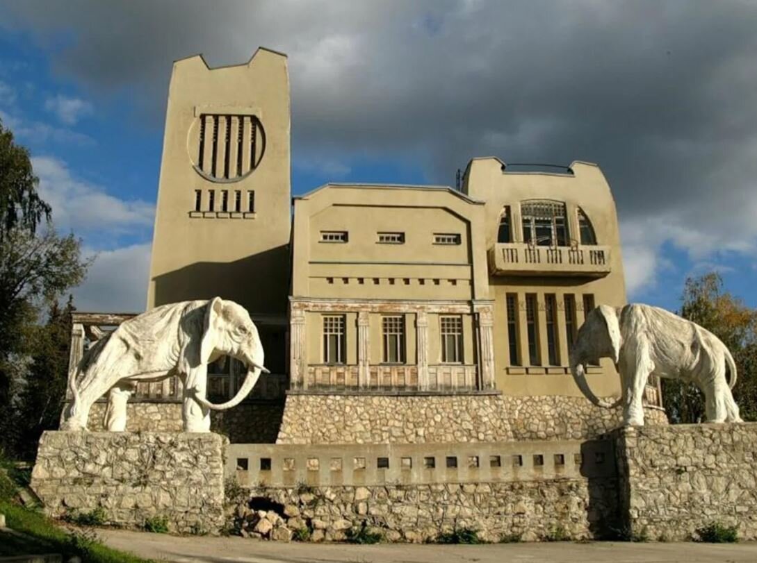 Дача со слонами в самаре фото Самарский модерн и уникальный особняк Курлиной. Другая Москва Дзен