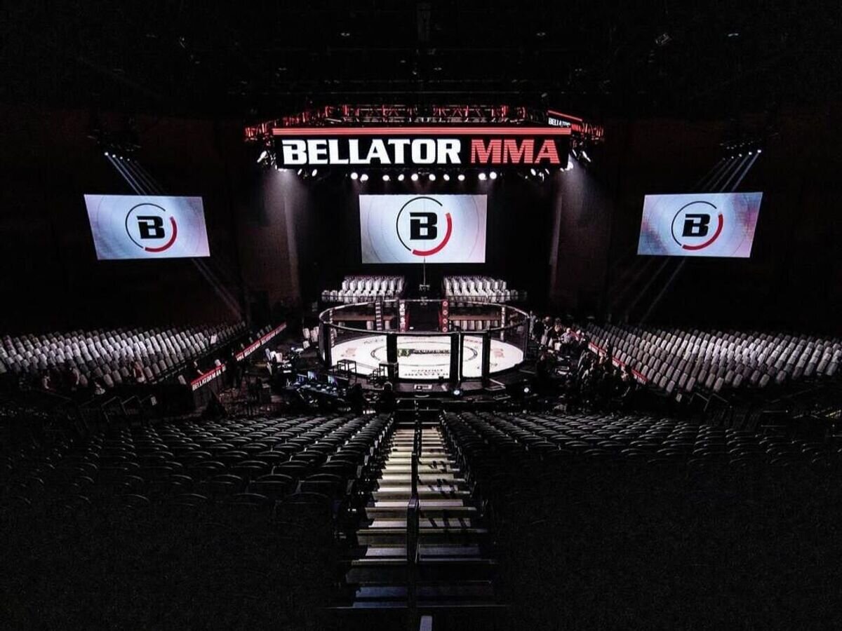    Клетка промоушена Bellator© Bellator MMA