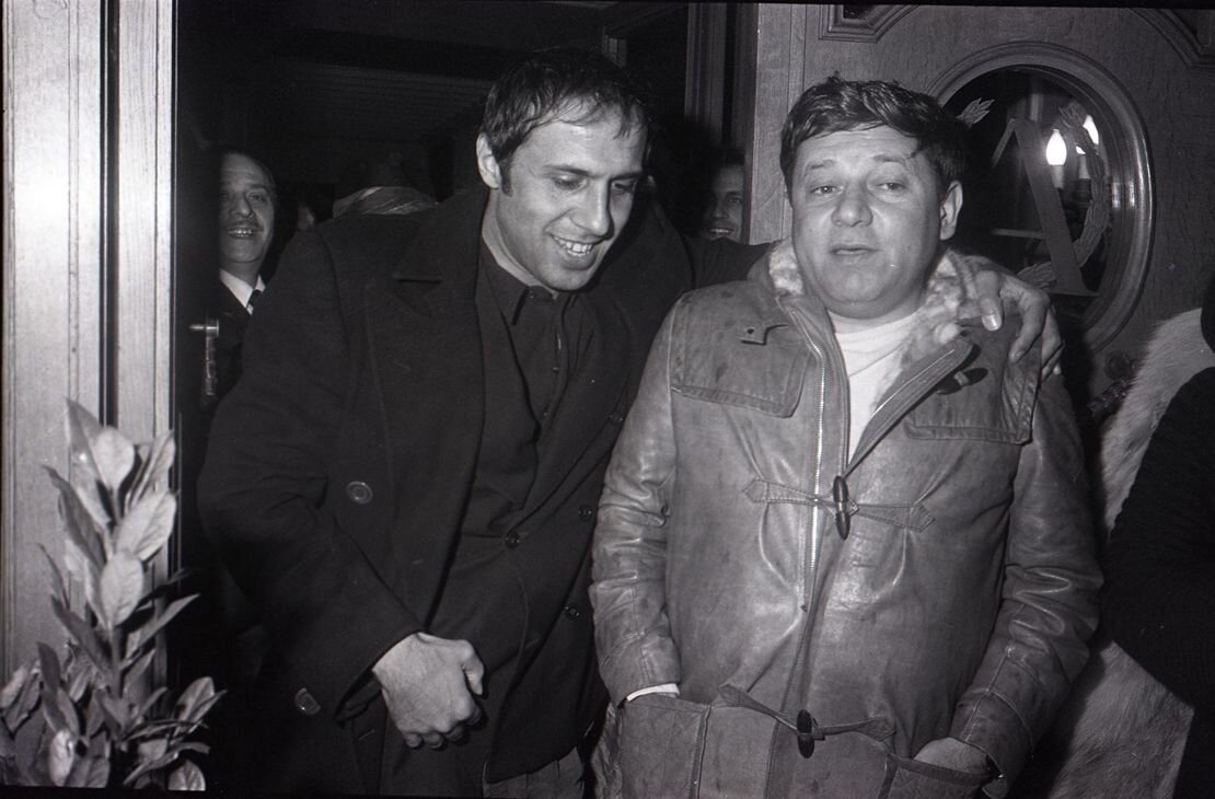 Адриано Челентано и Паоло Вилладжо