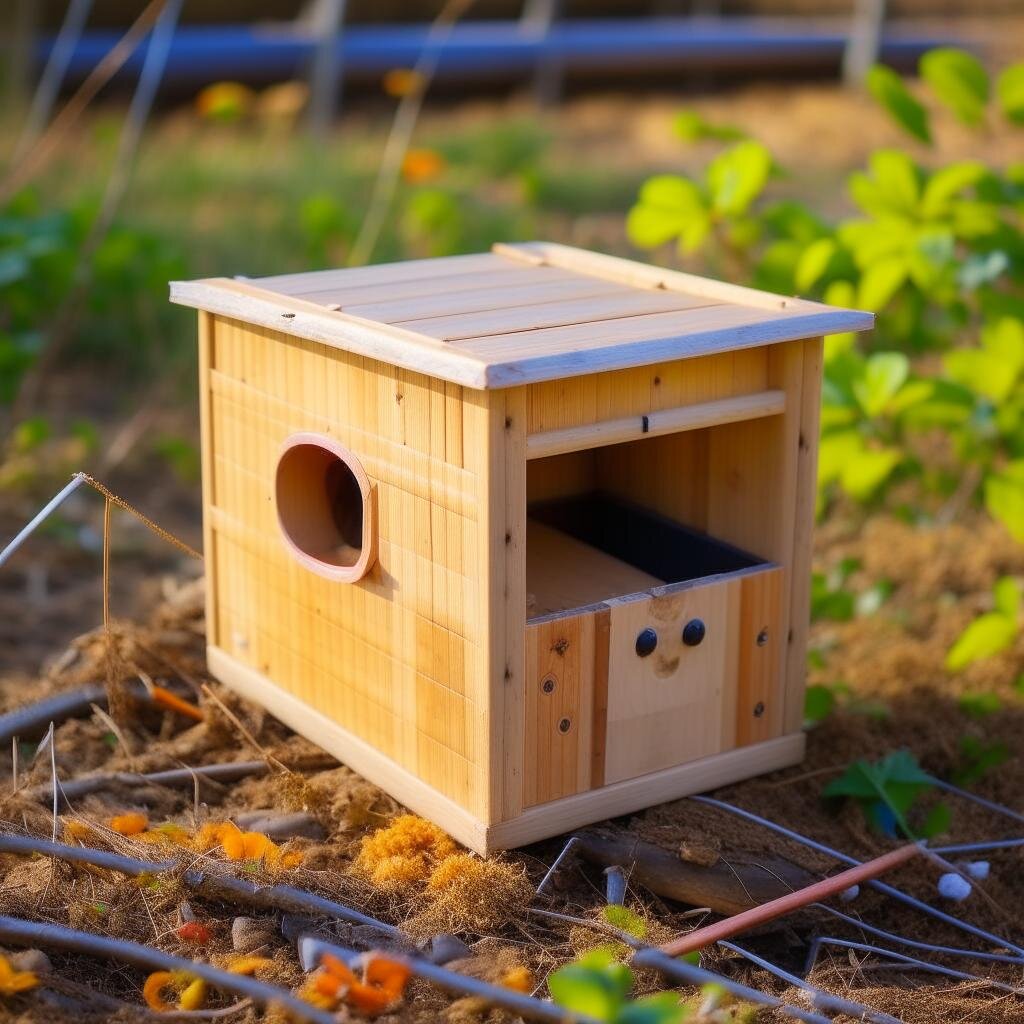 Так представляет себе скворечник нейросеть Кандинский 2.2