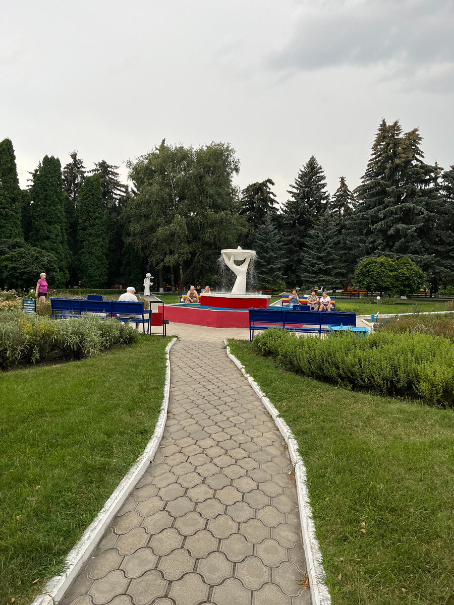 фото автора. г.Ессентуки.Территория санатория "Виктория"