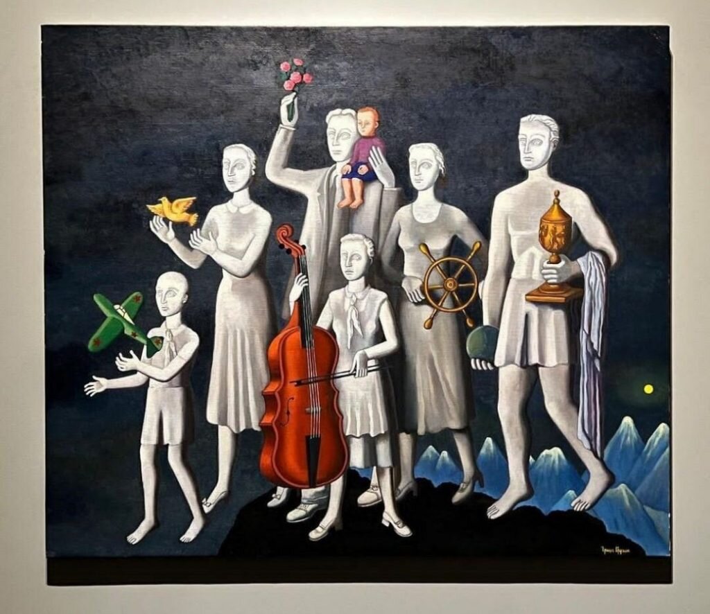 Гриша Брускин «Памятники», 1983 © ГТГ