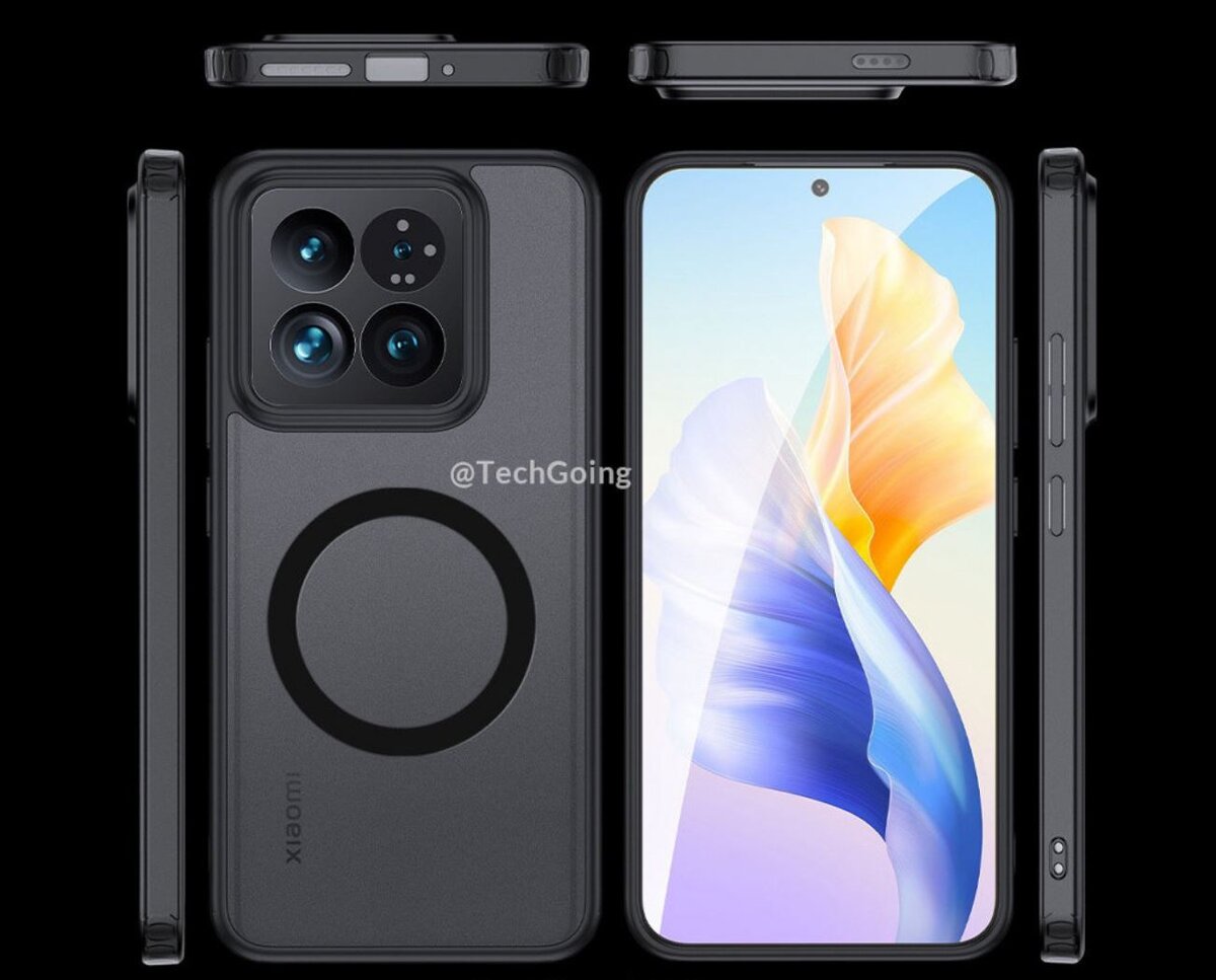 Изображение Xiaomi 14 Pro от производителя чехлов  📷
