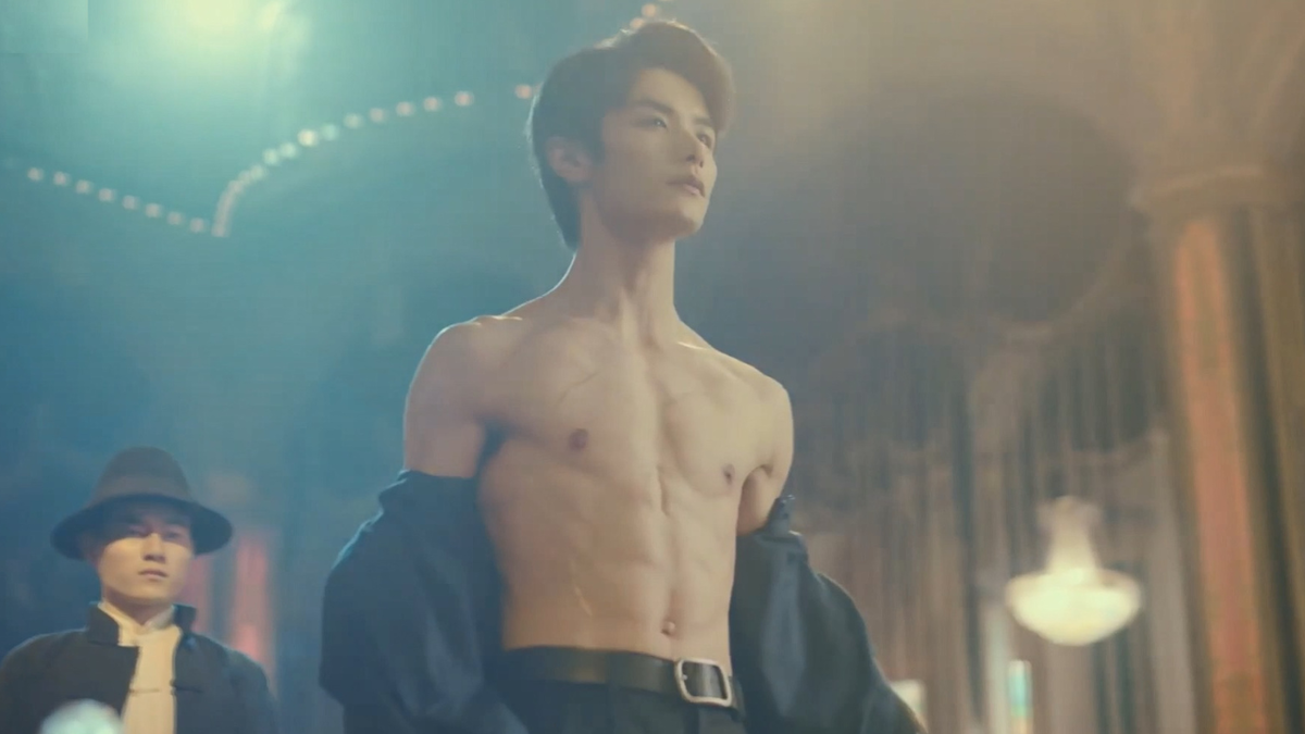 Кадр дорамы «Провокация»: это шрамы считают, а не кубики)))