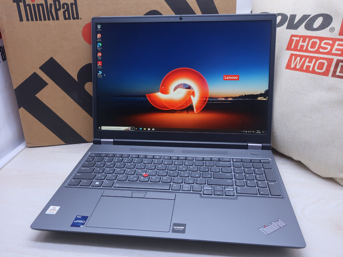 Внешний вид Lenovo ThinkPad P16
