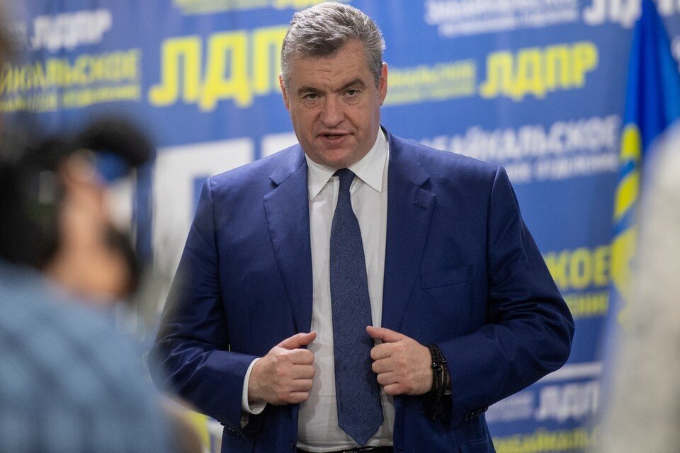    Лидер ЛДПР и глава Комитета Госдумы по международным делам Леонид Слуцкий предоставлено пресс-службой