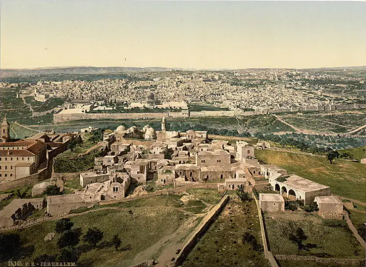 Иерусалим на рубеже 19 и 20 века. Фотографии из Библиотеки Конгресса США