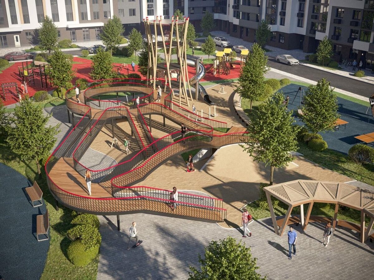 Площадка детская ЖК "Ural"
