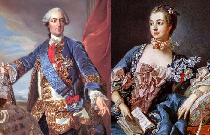 Людовик 15 и помпадур. Помпадур король. Портрет мадам де помпадур. Мадам помпадур и людовик 15. Маркиза де помпадур рококо.