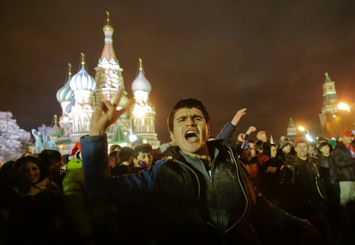 не русские в москве