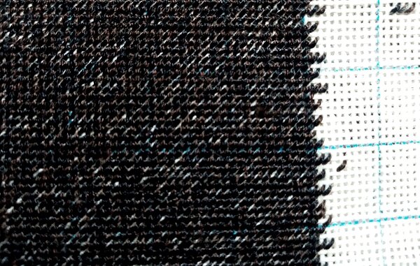 Правило "Рваный край" при вышивке фона