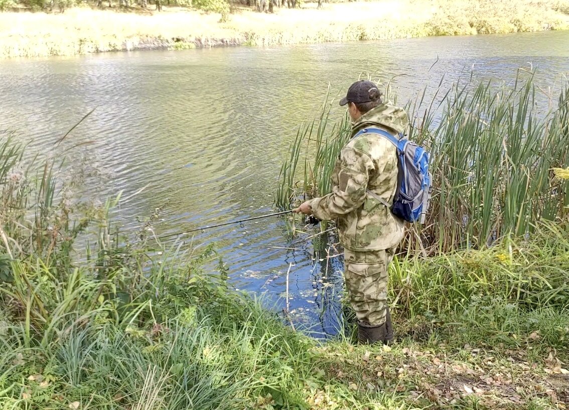 Наконец-то на рыбалке