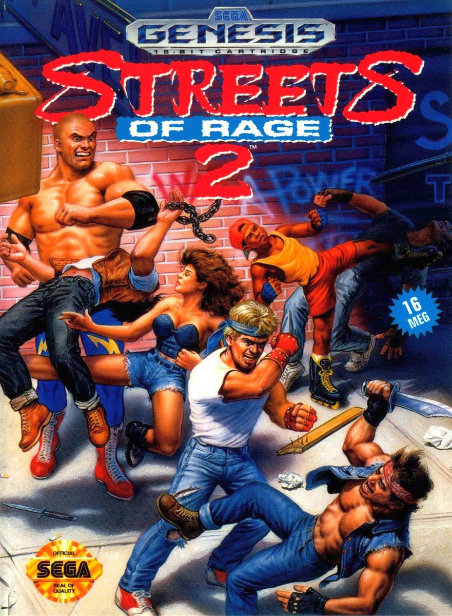 Streets of Rage 2, круче, лучше, динамичнее. | Красный призрак Возрождение  | Дзен