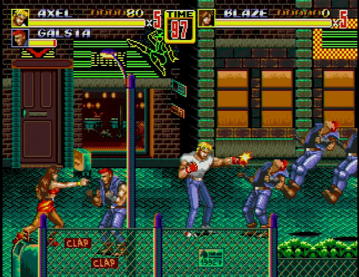 Streets of Rage 2, круче, лучше, динамичнее. | Красный призрак Возрождение  | Дзен