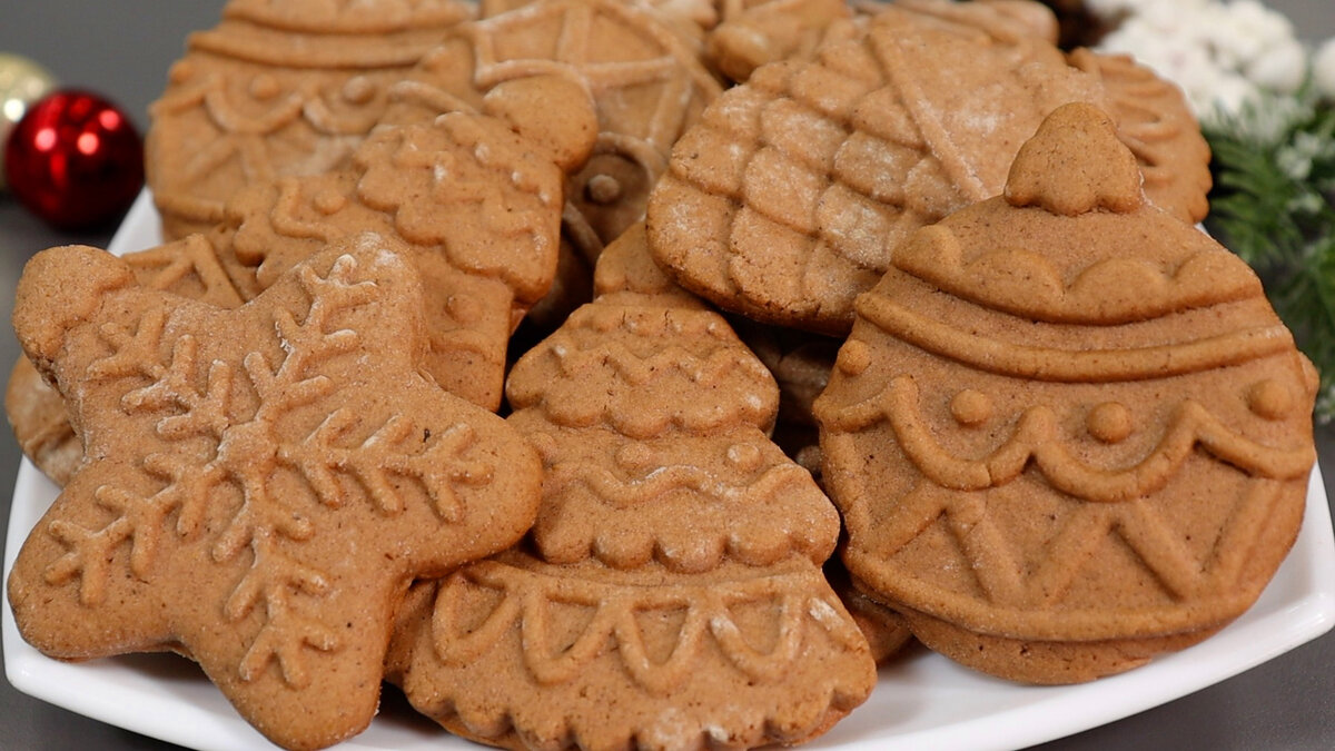 Самый простой и вкусный рецепт имбирного печенья🍪