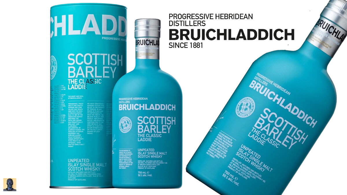 Bruichladdich the classic laddie scottish barley