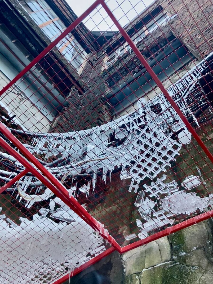 Фото автора, как и все ниже. Узоры зимы. 