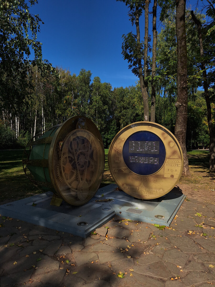 Часы в парке