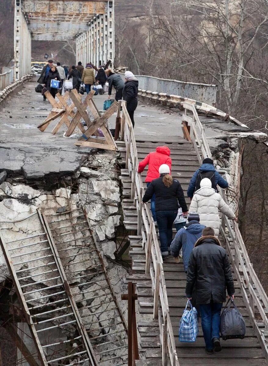 новый мост на станицу луганскую